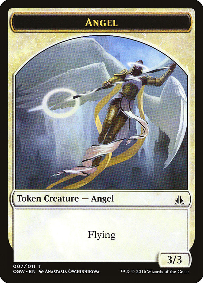 Angel Token [Oath of the Gatewatch Tokens] | Card Merchant Takapuna