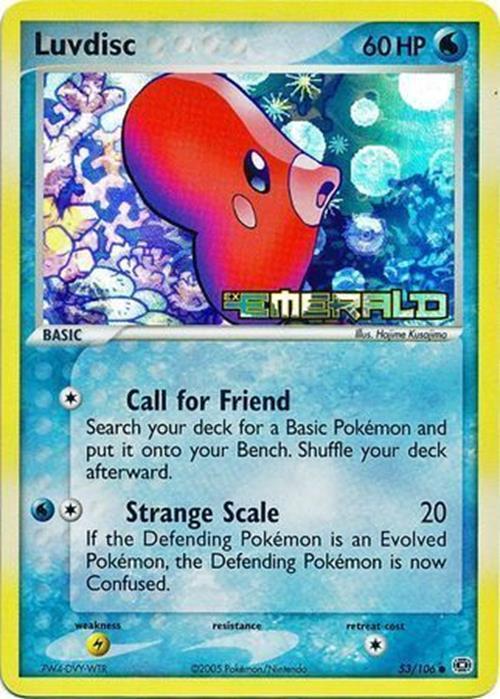 Luvdisc (53/106) (Stamped) [EX: Emerald] | Card Merchant Takapuna