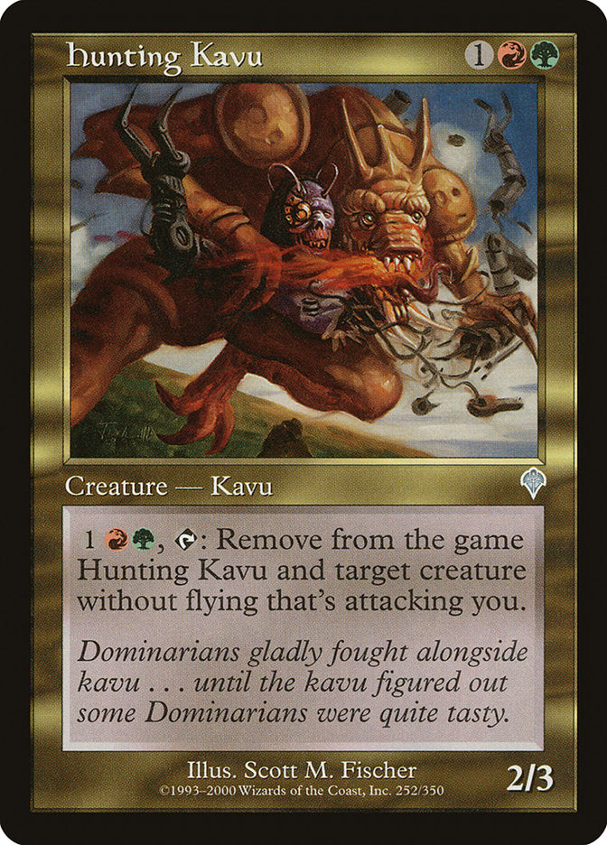 Hunting Kavu [Invasion] | Card Merchant Takapuna