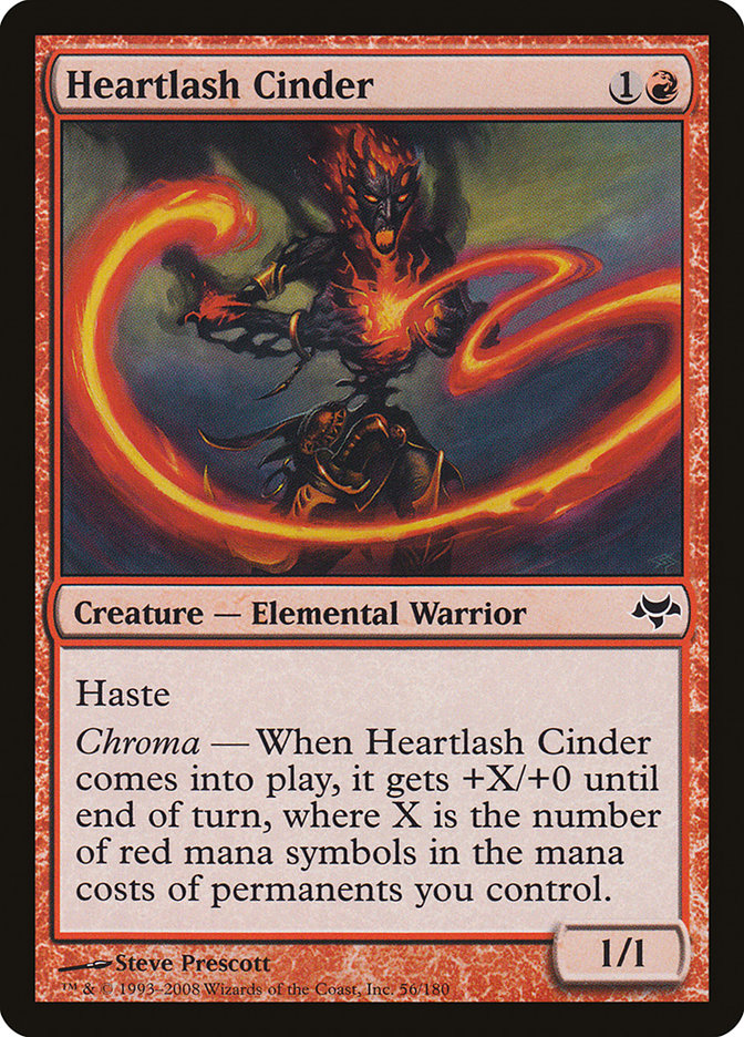 Heartlash Cinder [Eventide] | Card Merchant Takapuna