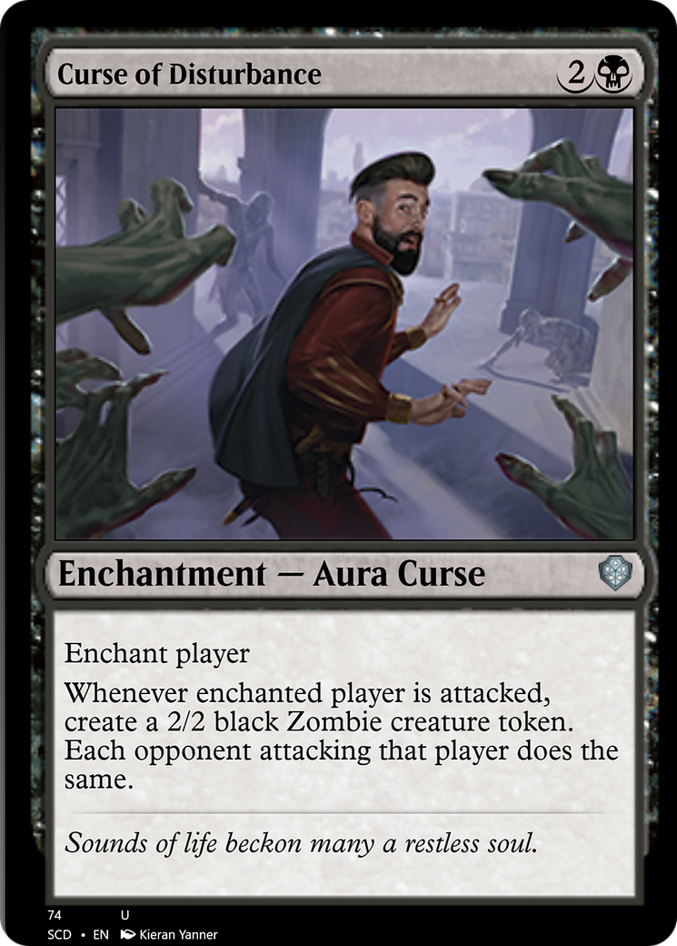 Curse of Disturbance [Starter Commander Decks] | Card Merchant Takapuna