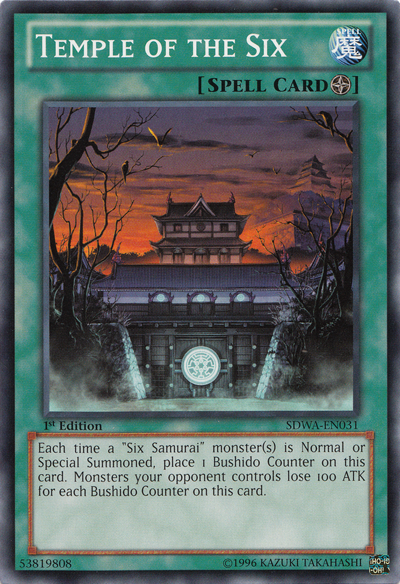 Temple of the Six [SDWA-EN031] Common | Card Merchant Takapuna