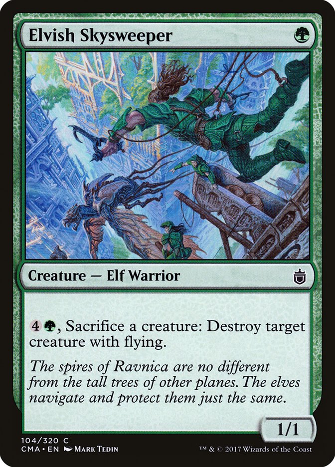 Elvish Skysweeper [Commander Anthology] | Card Merchant Takapuna