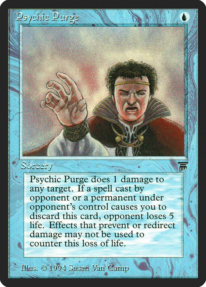 Psychic Purge [Legends] | Card Merchant Takapuna