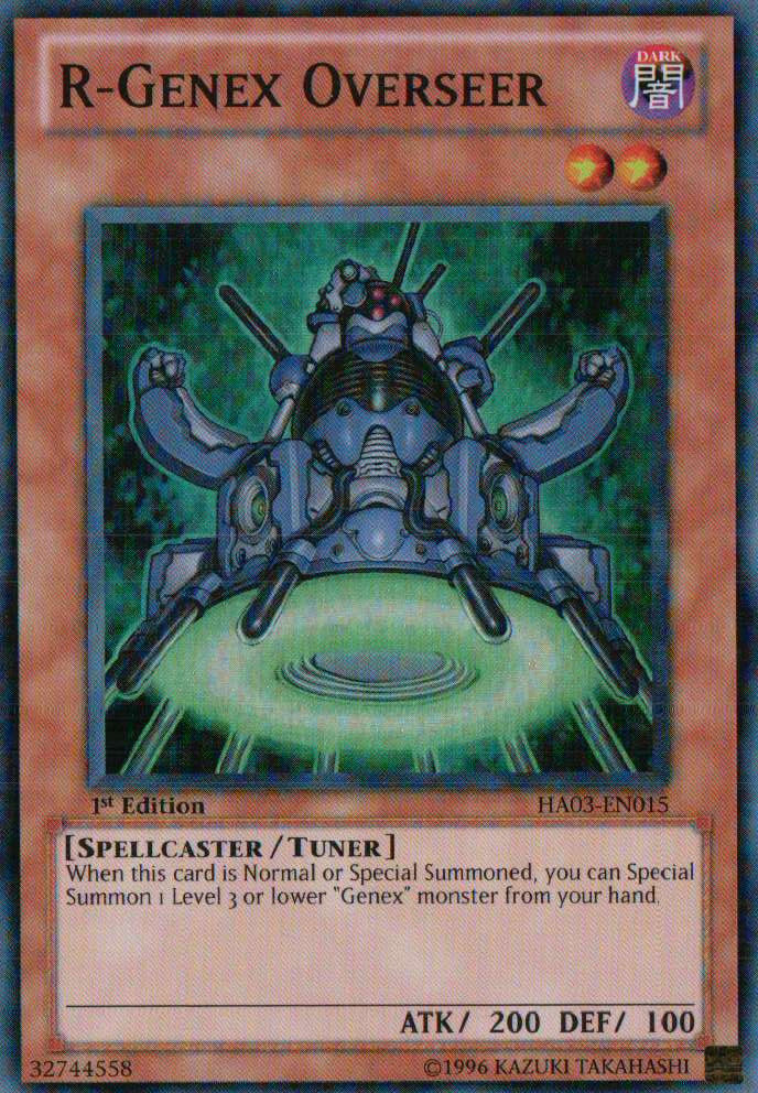 R-Genex Overseer [HA03-EN015] Super Rare | Card Merchant Takapuna