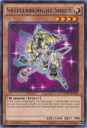 Satellarknight Sirius [MP15-EN146] Rare | Card Merchant Takapuna