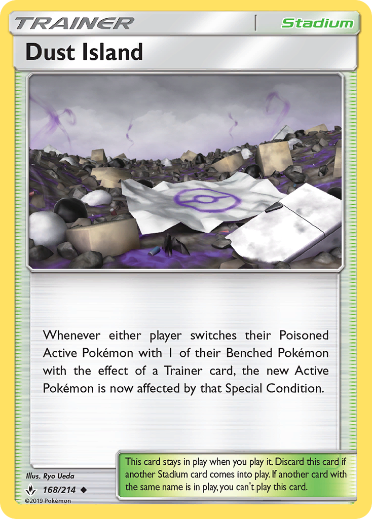 Dust Island (168/214) [Sun & Moon: Unbroken Bonds] | Card Merchant Takapuna