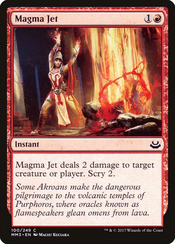 Magma Jet [Modern Masters 2017] | Card Merchant Takapuna