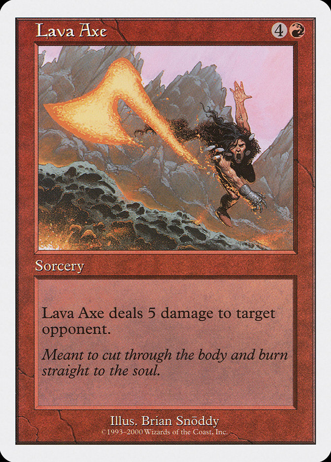 Lava Axe [Starter 2000] | Card Merchant Takapuna