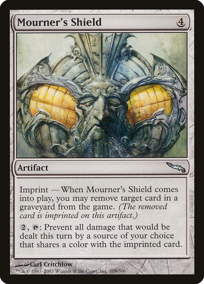 Mourner's Shield [Mirrodin] | Card Merchant Takapuna