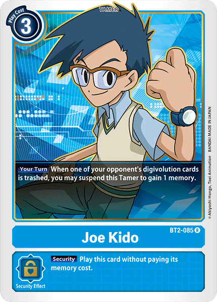 Joe Kido [BT2-085] [Release Special Booster Ver.1.0] | Card Merchant Takapuna