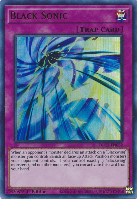 Black Sonic [DLCS-EN032] Ultra Rare | Card Merchant Takapuna