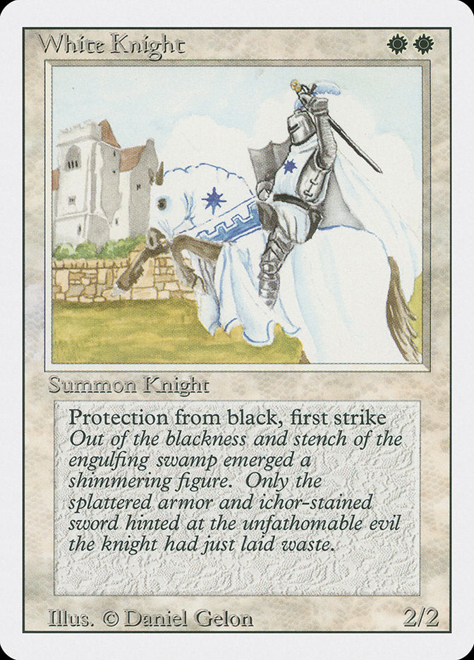 White Knight [Revised Edition] | Card Merchant Takapuna