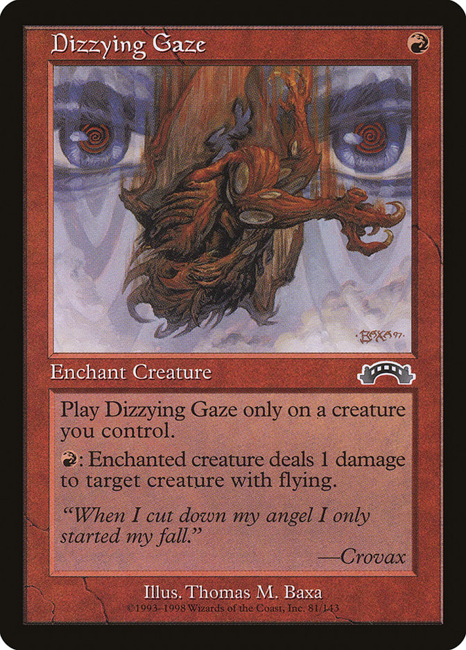 Dizzying Gaze [Exodus] | Card Merchant Takapuna