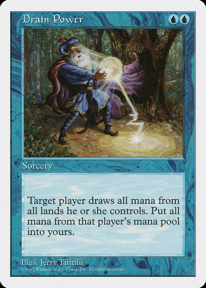 Drain Power [Fifth Edition] | Card Merchant Takapuna