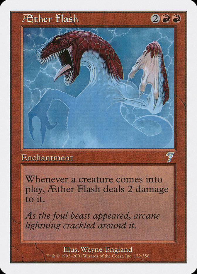 Aether Flash [Seventh Edition] | Card Merchant Takapuna