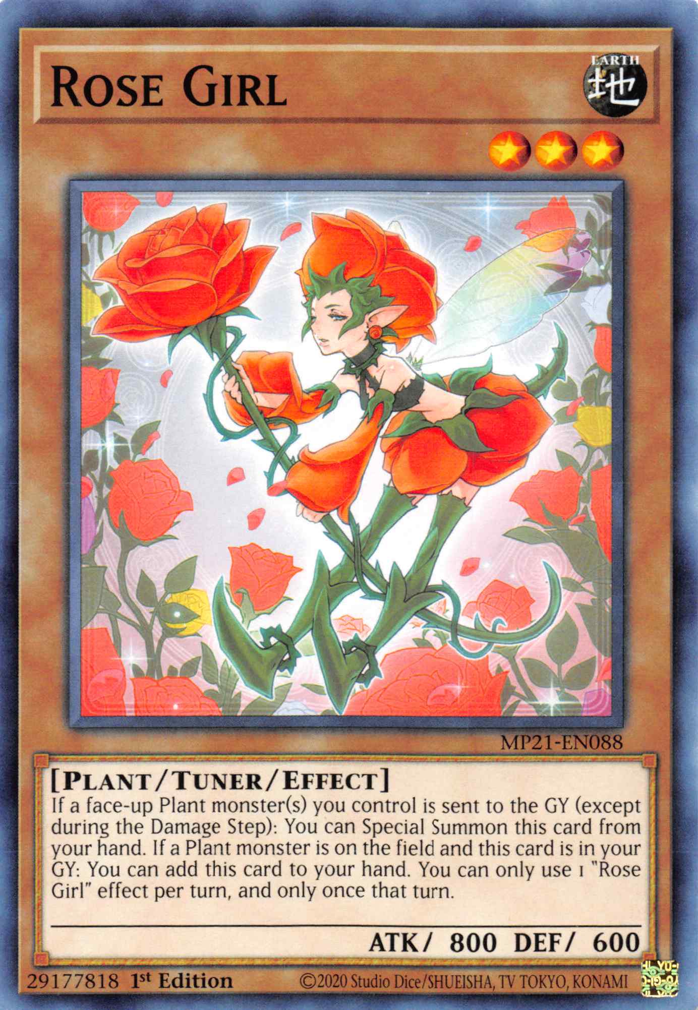 Rose Girl [MP21-EN088] Common | Card Merchant Takapuna