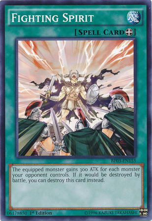 Fighting Spirit [BP03-EN155] Common | Card Merchant Takapuna