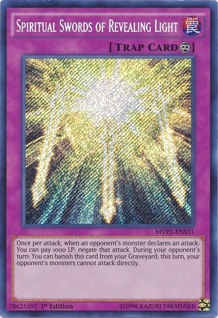 Spiritual Swords of Revealing Light [MVP1-ENS31] Secret Rare | Card Merchant Takapuna