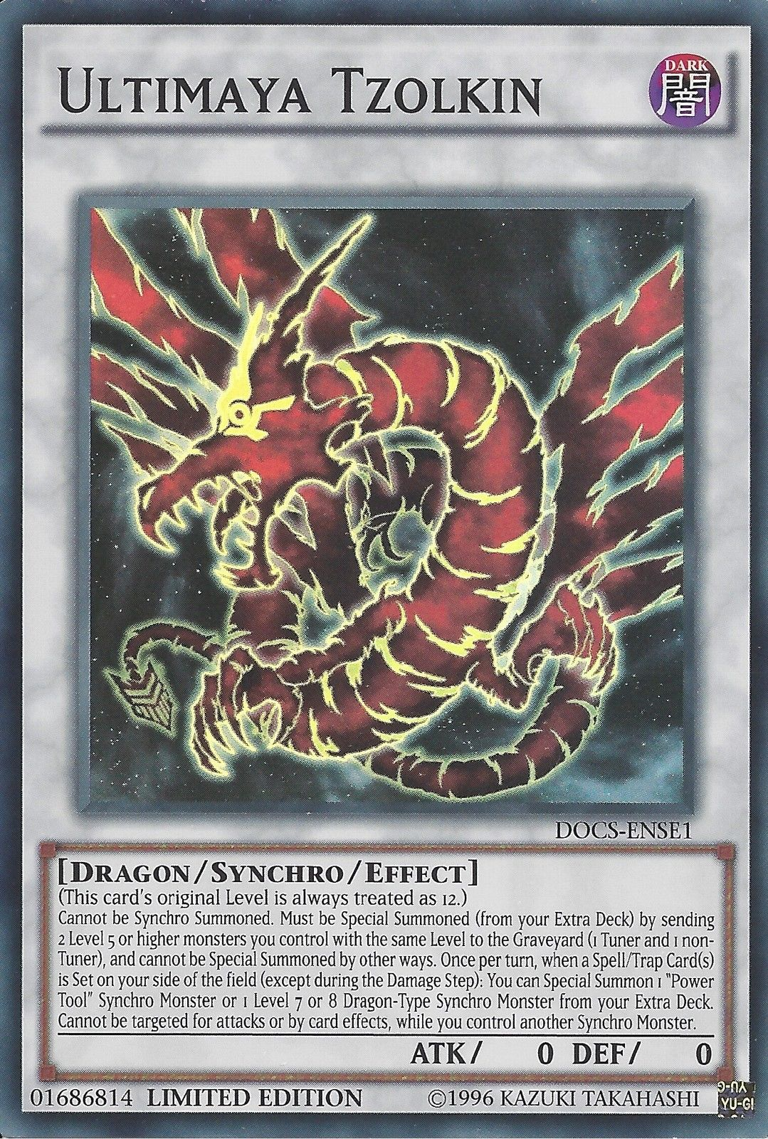 Ultimaya Tzolkin [DOCS-ENSE1] Super Rare | Card Merchant Takapuna