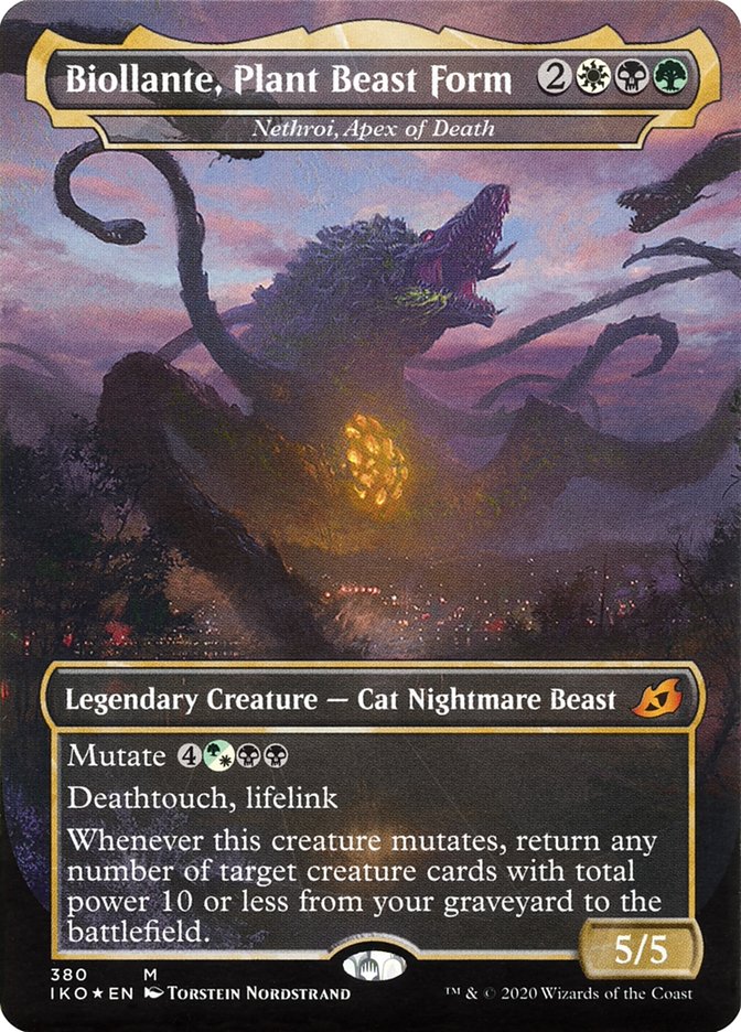 Nethroi, Apex of Death - Biollante, Plant Beast Form (Godzilla Series) [Ikoria: Lair of Behemoths] | Card Merchant Takapuna