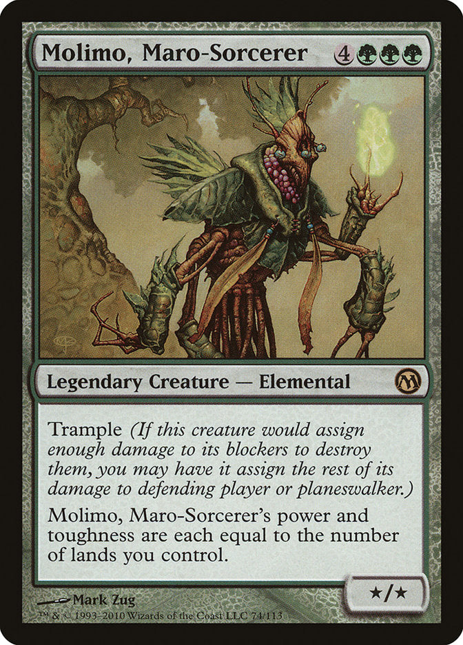 Molimo, Maro-Sorcerer [Duels of the Planeswalkers] | Card Merchant Takapuna