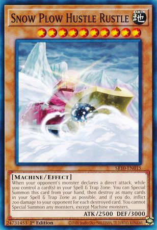 Snow Plow Hustle Rustle [SR10-EN015] Common | Card Merchant Takapuna