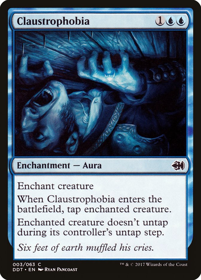 Claustrophobia [Duel Decks: Merfolk vs. Goblins] | Card Merchant Takapuna