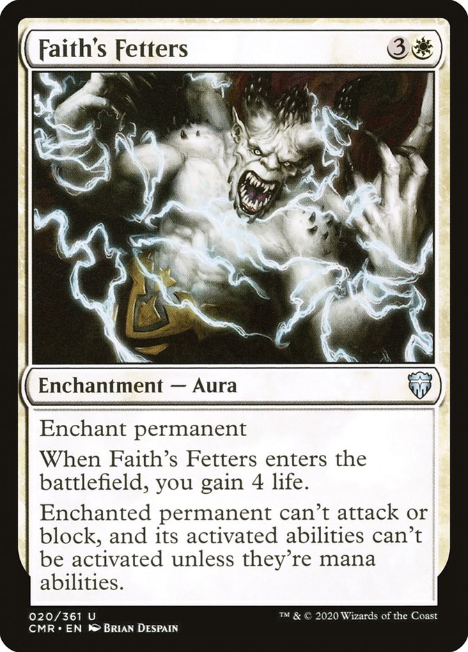 Faith's Fetters [Commander Legends] | Card Merchant Takapuna