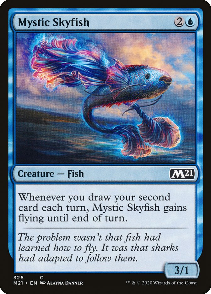 Mystic Skyfish [Core Set 2021] | Card Merchant Takapuna