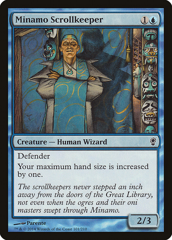 Minamo Scrollkeeper [Conspiracy] | Card Merchant Takapuna