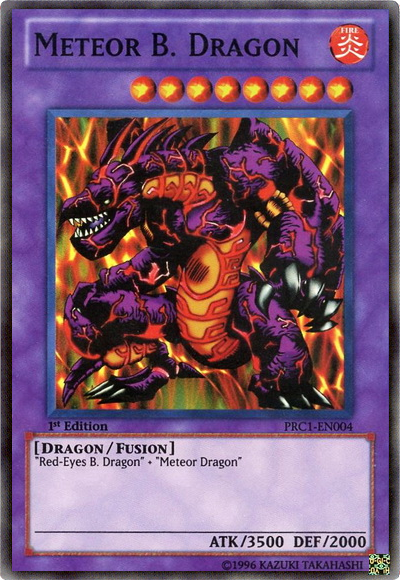 Meteor B. Dragon [PRC1-EN004] Super Rare | Card Merchant Takapuna