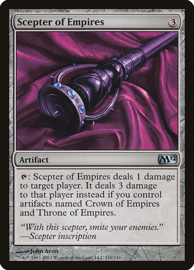 Scepter of Empires [Magic 2012] | Card Merchant Takapuna