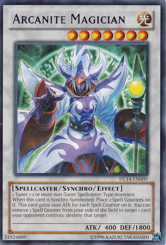 Arcanite Magician (Blue) [DL14-EN009] Rare | Card Merchant Takapuna