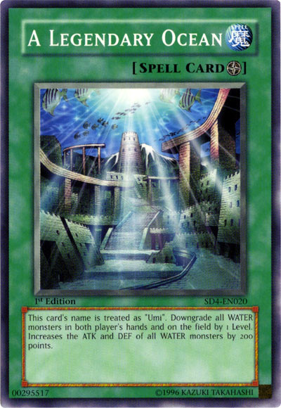 A Legendary Ocean [SD4-EN020] Common | Card Merchant Takapuna