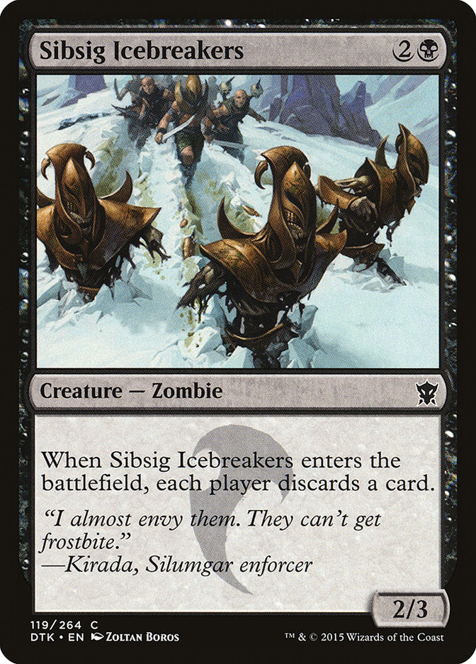 Sibsig Icebreakers [Dragons of Tarkir] | Card Merchant Takapuna