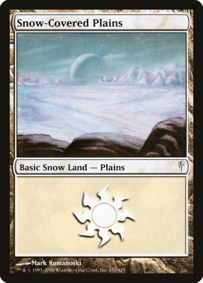 Snow-Covered Plains [Coldsnap] | Card Merchant Takapuna