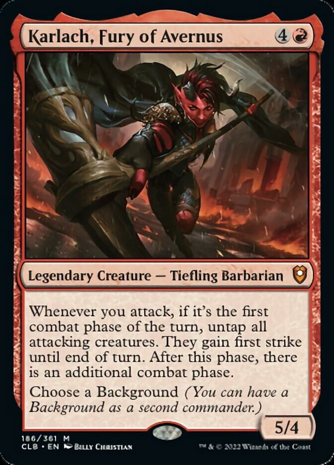 Karlach, Fury of Avernus [Commander Legends: Battle for Baldur's Gate] | Card Merchant Takapuna