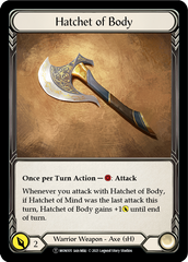 Spectral Shield // Hatchet of Body [U-MON104 // U-MON105] (Monarch Unlimited)  Unlimited Normal | Card Merchant Takapuna