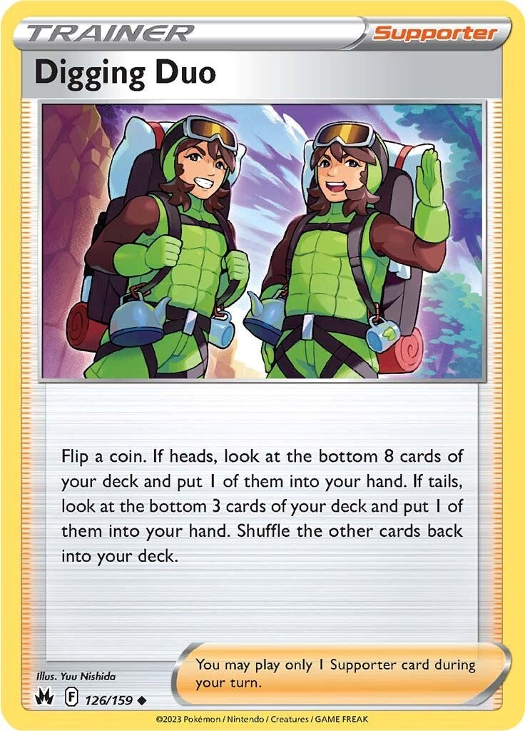 Digging Duo (126/159) [Sword & Shield: Crown Zenith] | Card Merchant Takapuna