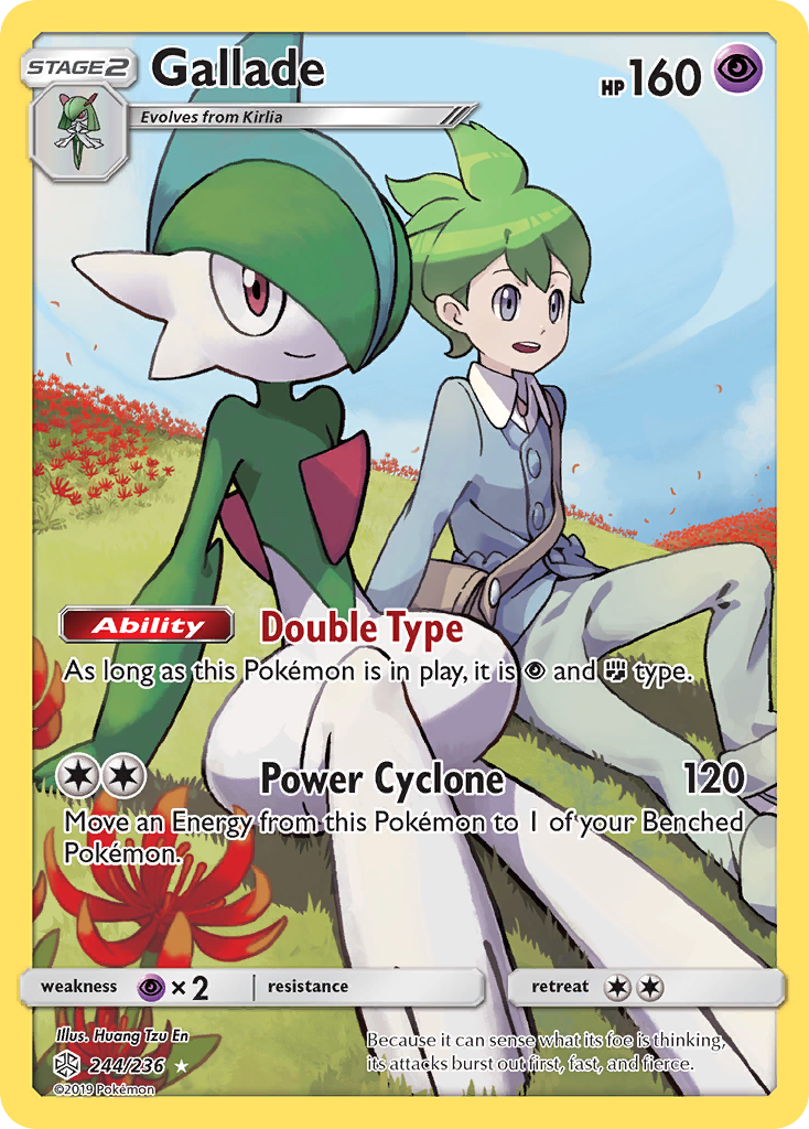 Gallade (244/236) [Sun & Moon: Cosmic Eclipse] | Card Merchant Takapuna