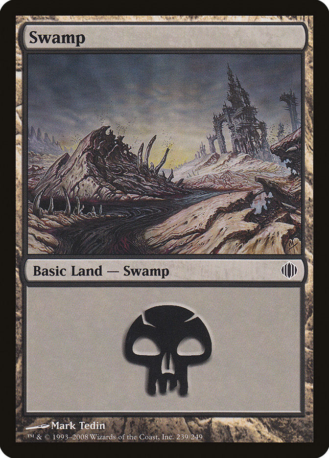 Swamp (239) [Shards of Alara] | Card Merchant Takapuna