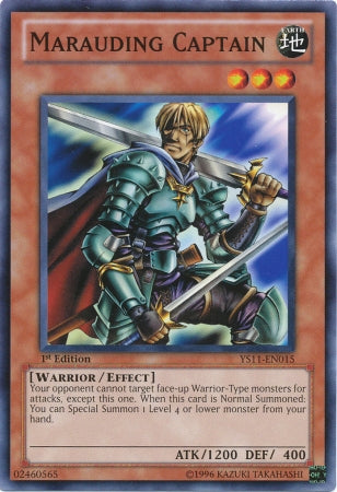 Marauding Captain [YS11-EN015] Common | Card Merchant Takapuna