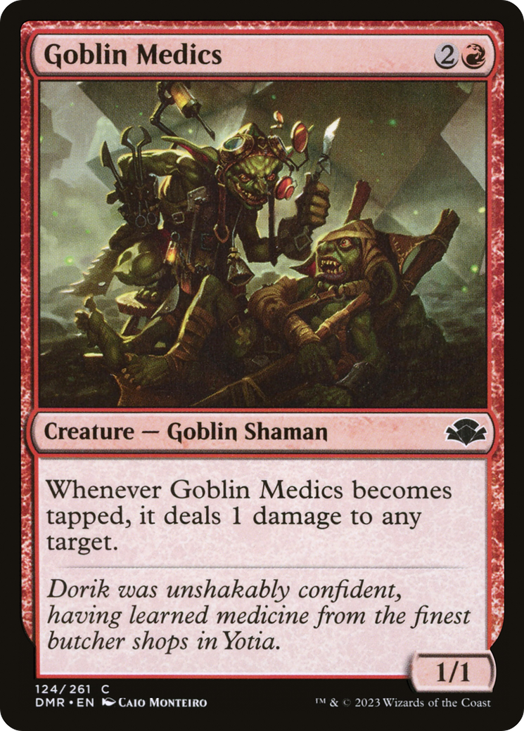 Goblin Medics [Dominaria Remastered] | Card Merchant Takapuna