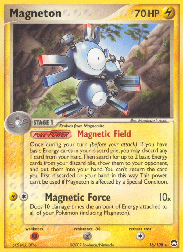 Magneton (16/108) [EX: Power Keepers] | Card Merchant Takapuna