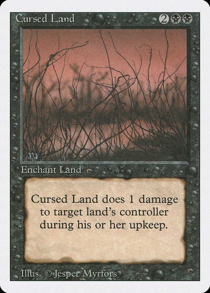 Cursed Land [Revised Edition] | Card Merchant Takapuna