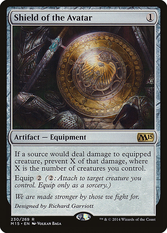 Shield of the Avatar [Magic 2015] | Card Merchant Takapuna