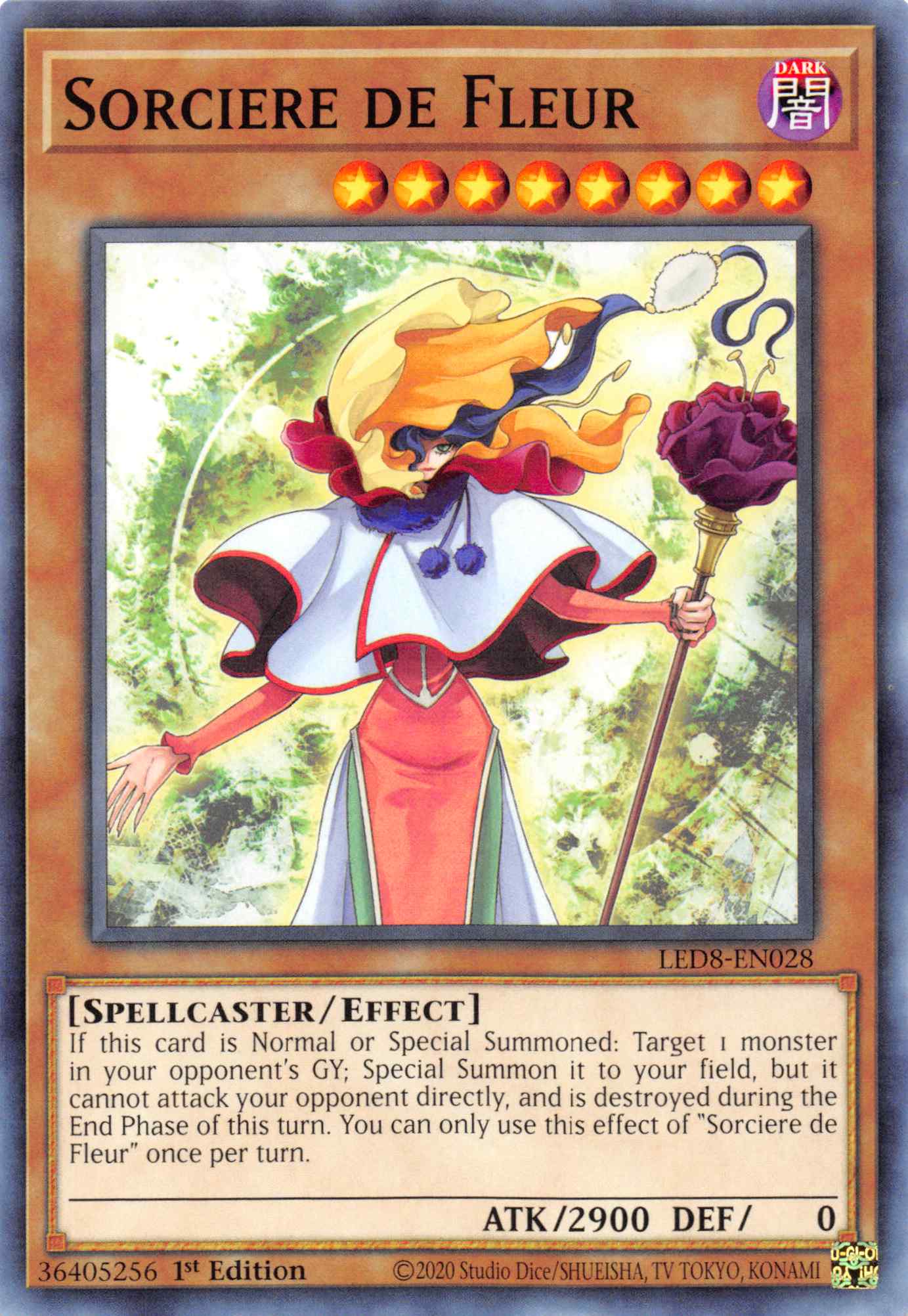 Sorciere de Fleur [LED8-EN028] Common | Card Merchant Takapuna