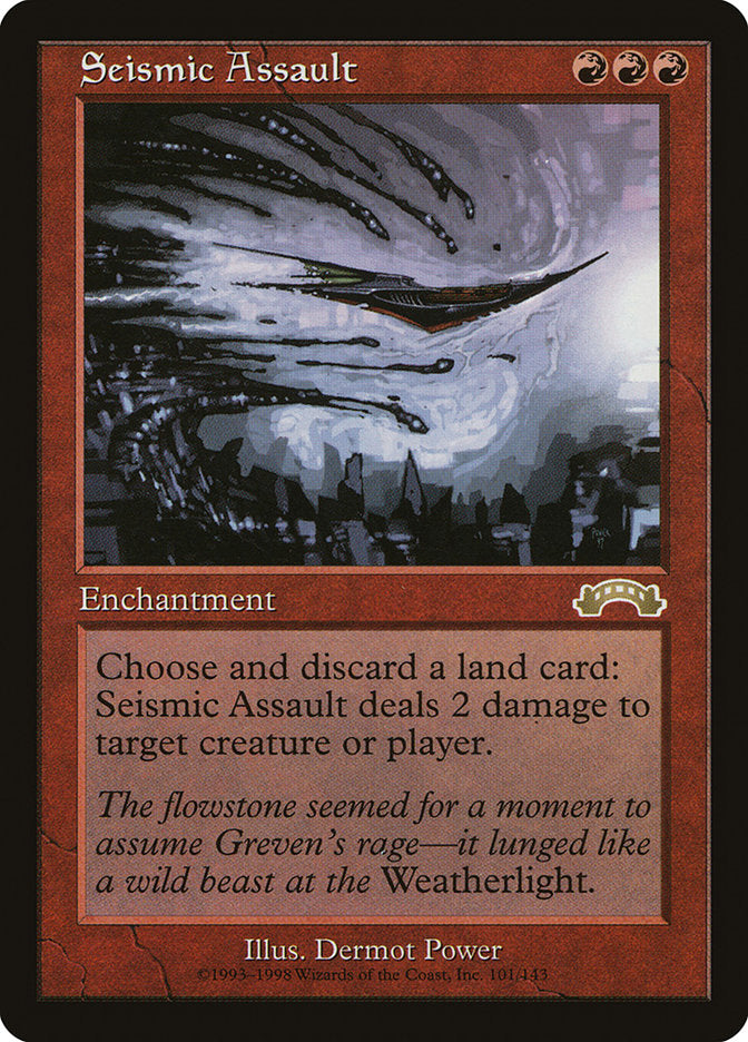 Seismic Assault [Exodus] | Card Merchant Takapuna