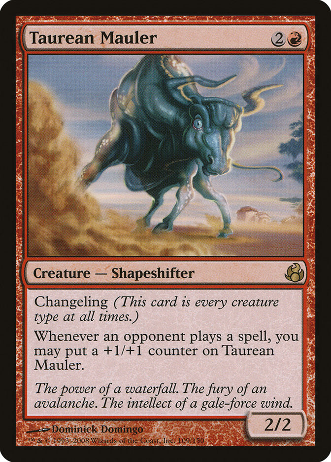 Taurean Mauler [Morningtide] | Card Merchant Takapuna